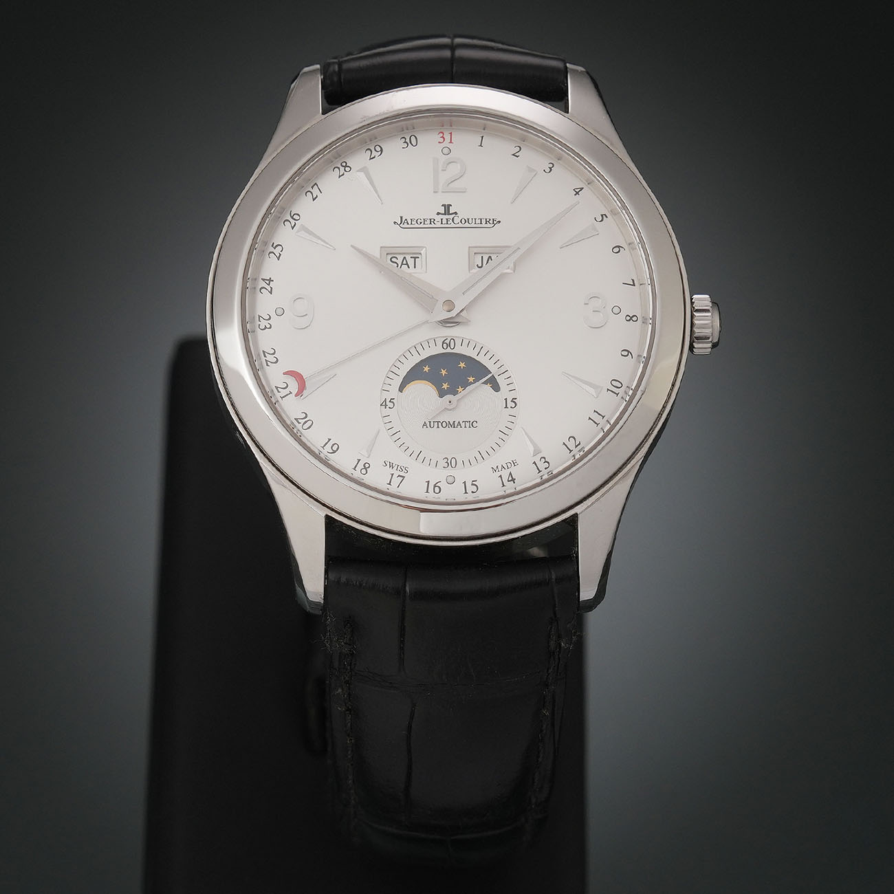 JAEGER LECOULTRE(USED)예거 르쿨트르 마스터 컨트롤 캘린더 문페이즈 스틸